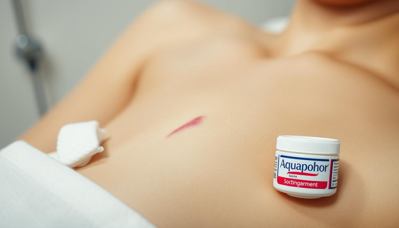 can i put aquaphor on a surgery incision