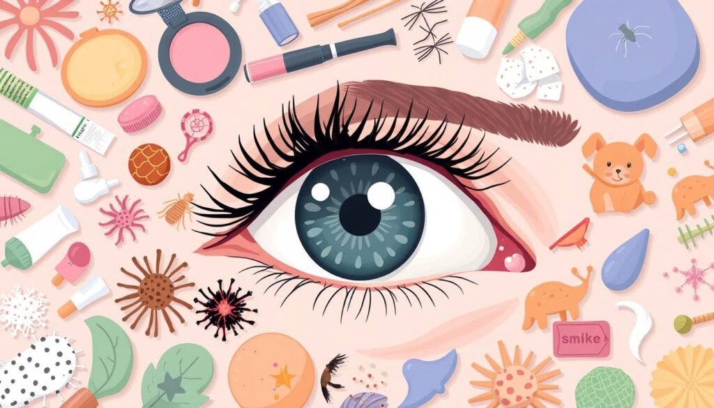 Eyelid Allergy Triggers