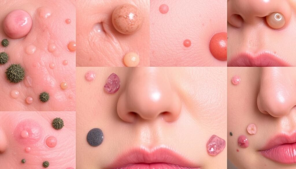 Facial Skin Growth Identification
