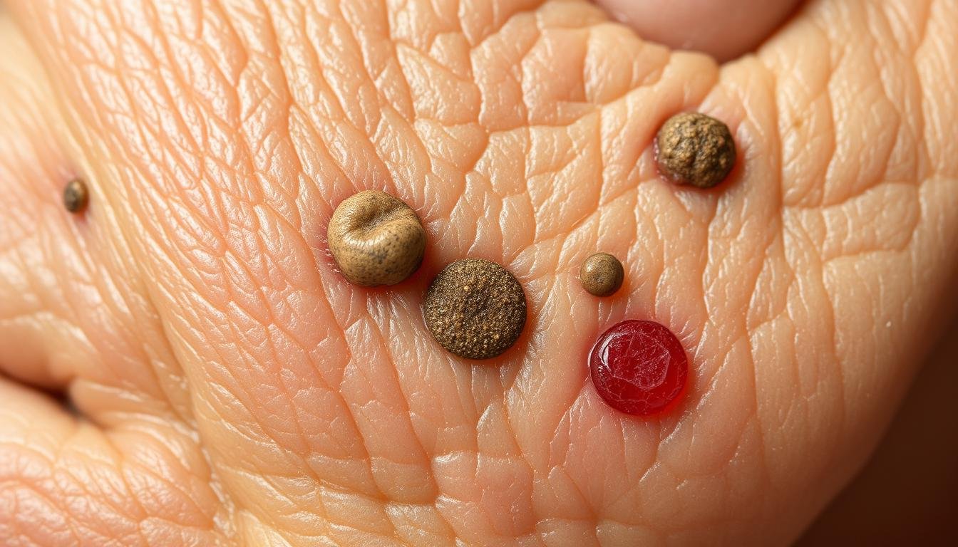 aging skin growths