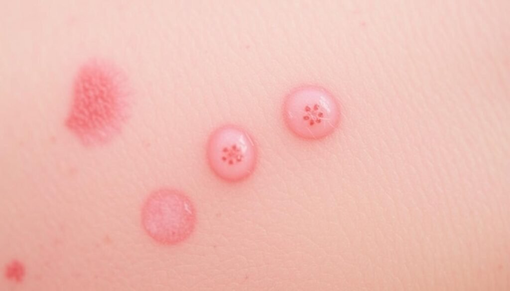 does shingles scar