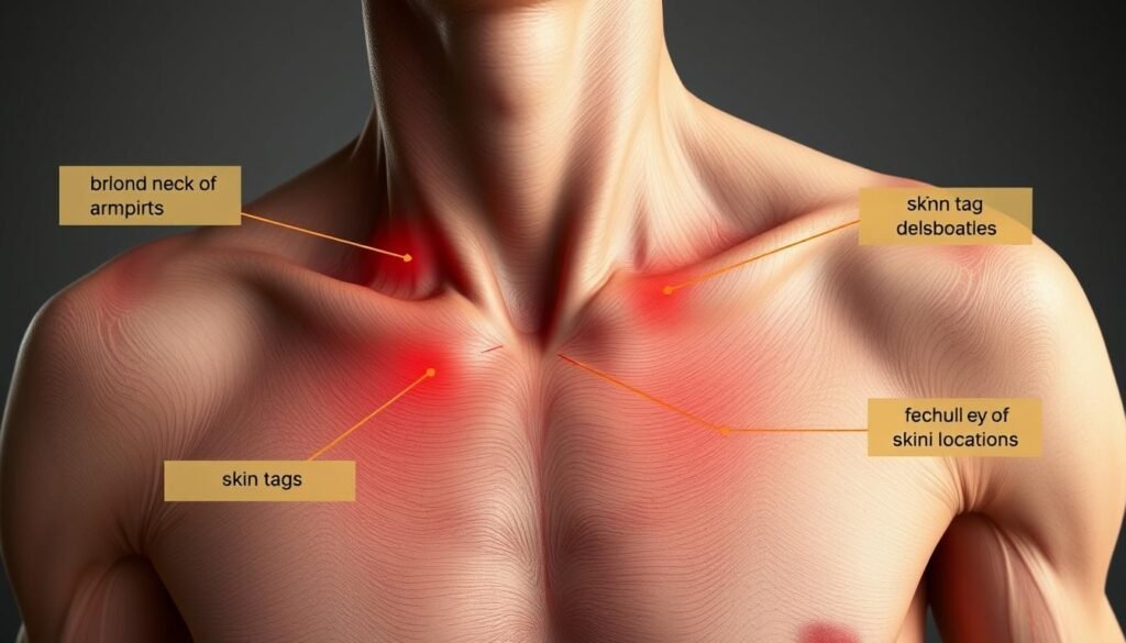 Skin Tags Common Locations